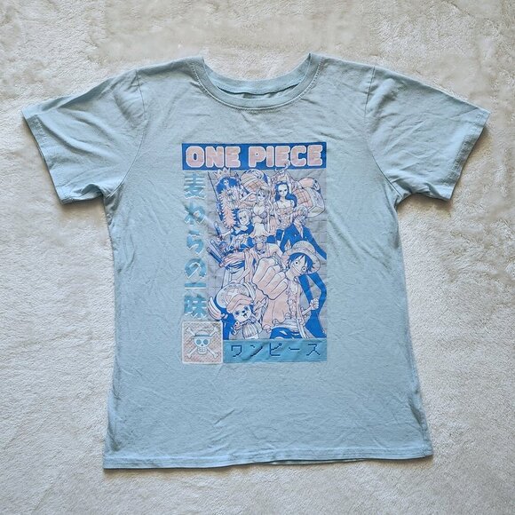 One Piece Pastel Straw Hats Girls T-Shirt, Ripple Junction, Size Small, Anime - Picture 1 of 4